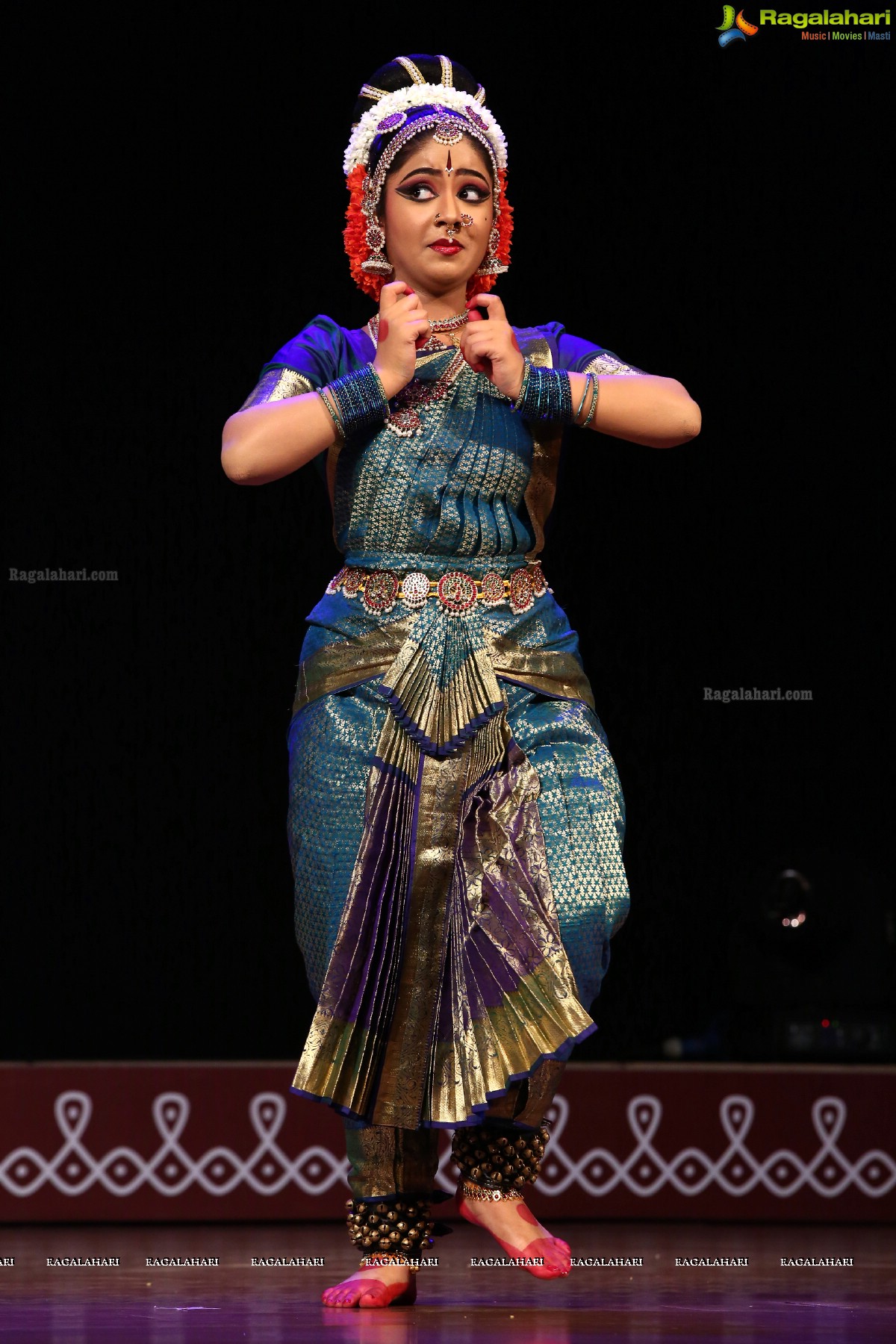 Kuchipudi Rangapravesam of Ananya Ajit Kumar at Shilpakala Vedika