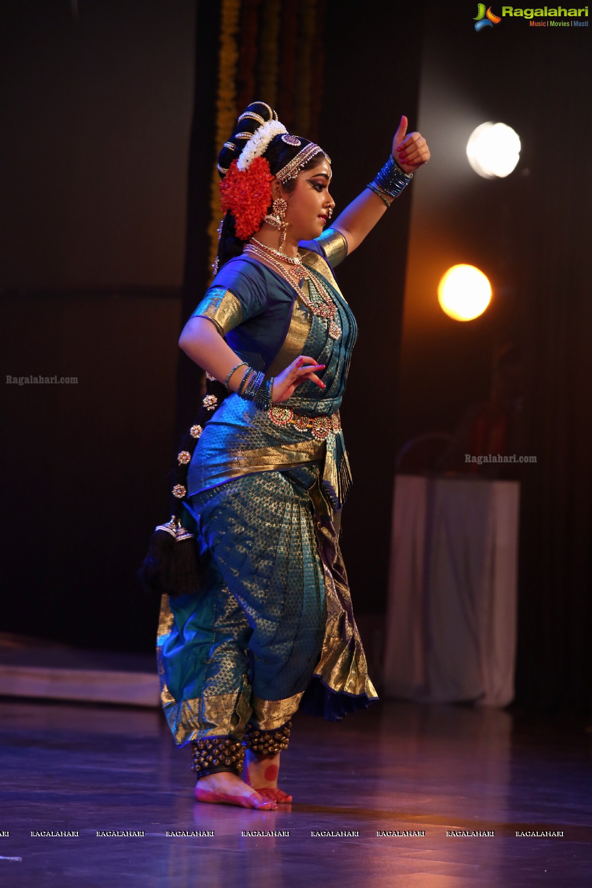 Kuchipudi Rangapravesam of Ananya Ajit Kumar at Shilpakala Vedika