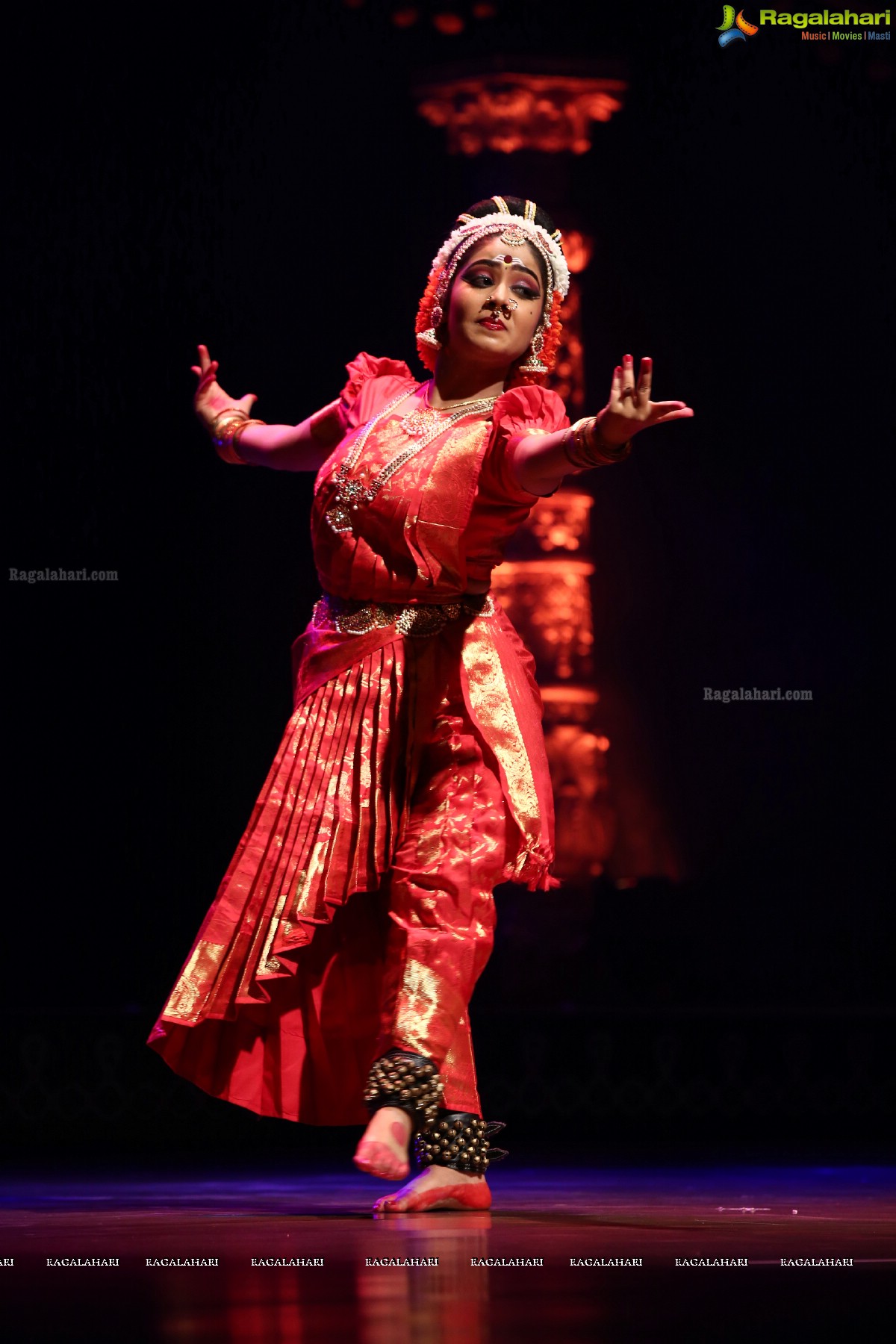 Kuchipudi Rangapravesam of Ananya Ajit Kumar at Shilpakala Vedika