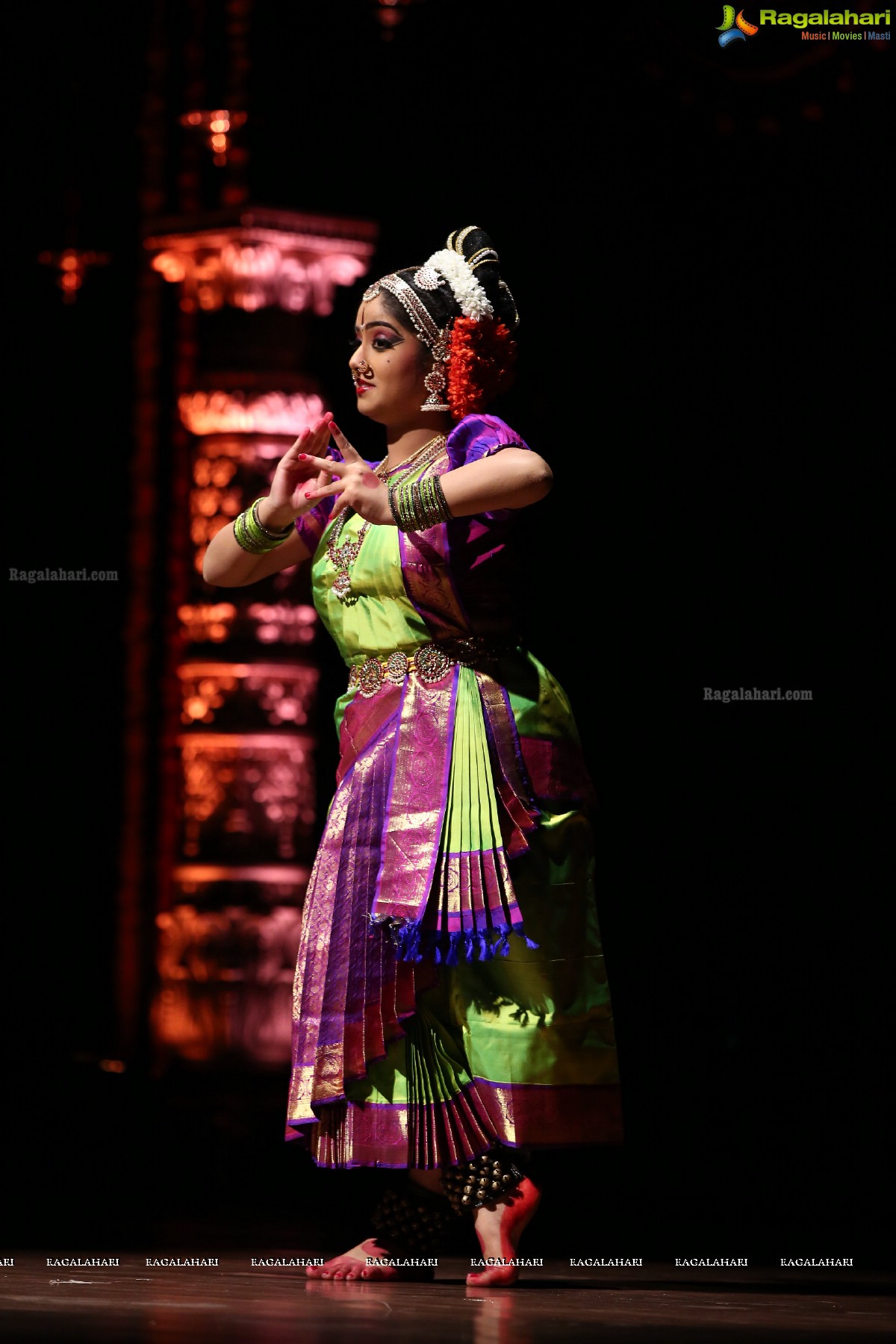 Kuchipudi Rangapravesam of Ananya Ajit Kumar at Shilpakala Vedika