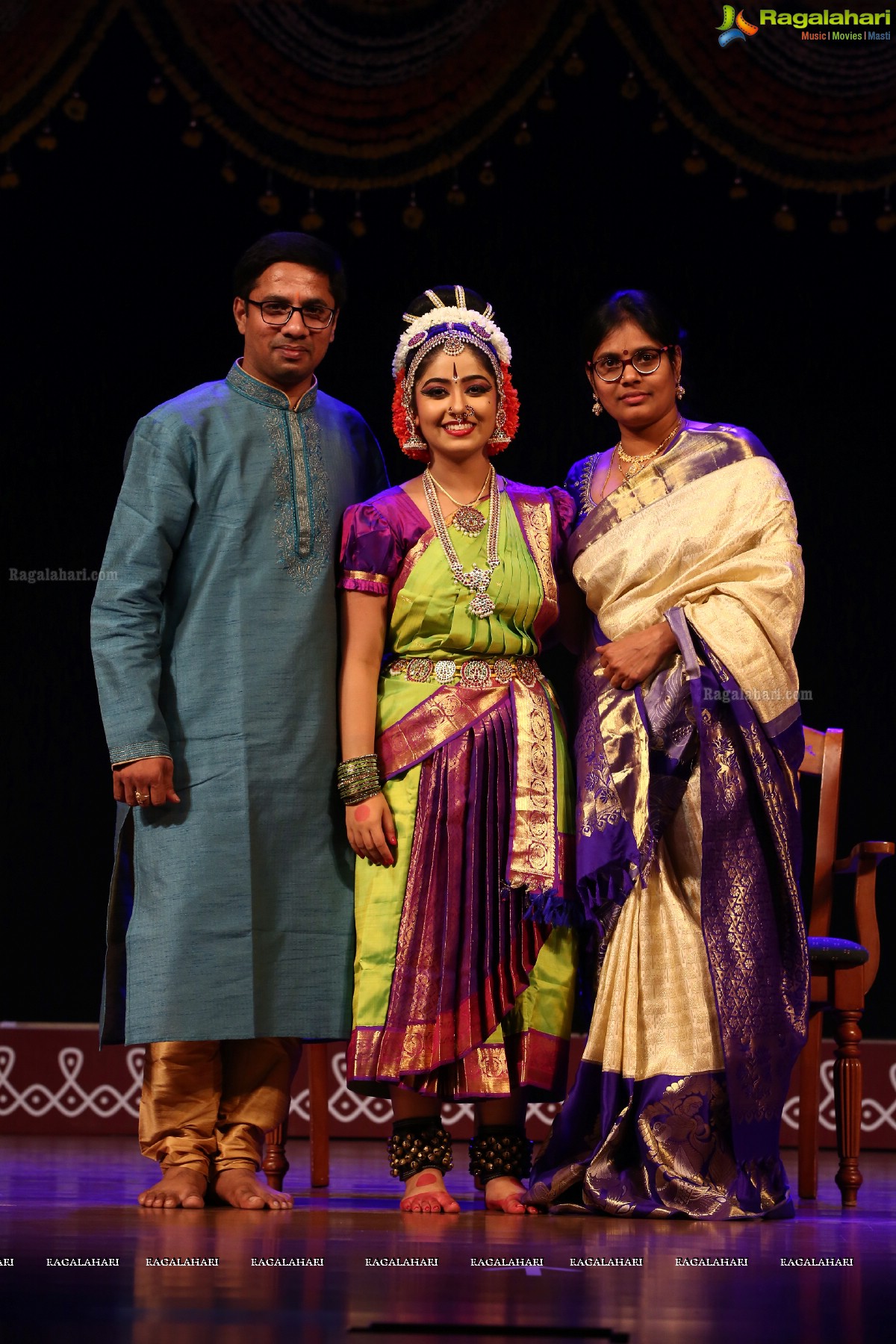 Kuchipudi Rangapravesam of Ananya Ajit Kumar at Shilpakala Vedika