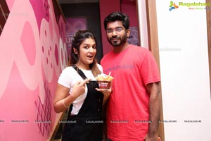 Mr.Alphonso Ice Cream Launch at Cream Stone