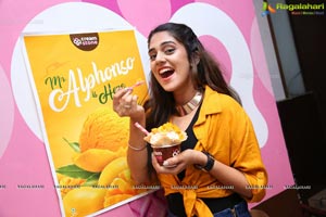 Mr.Alphonso Ice Cream Launch at Cream Stone