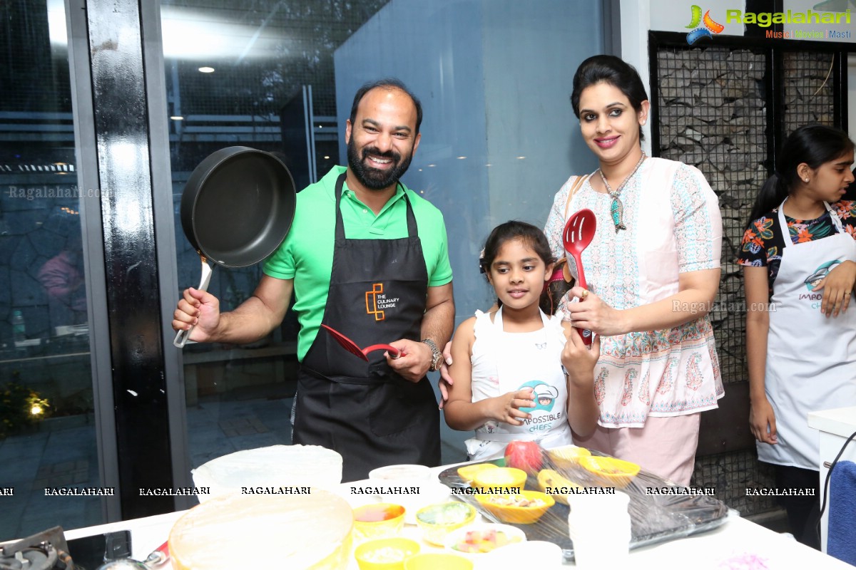 Dad’s Cooking Club: City’s Celebrated Dads Pair up With Their Kids to Cook at 'The Culinary Lounge'