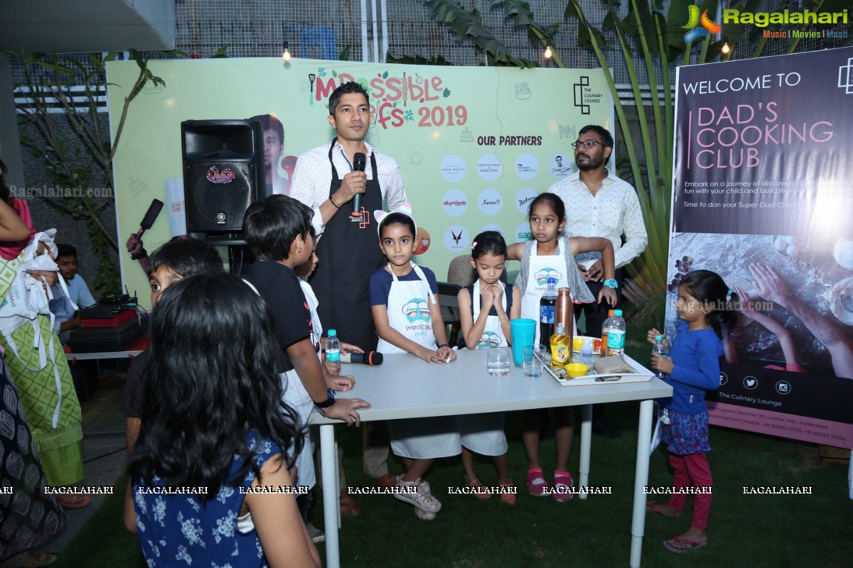 Dad’s Cooking Club: City’s Celebrated Dads Pair up With Their Kids to Cook at 'The Culinary Lounge'