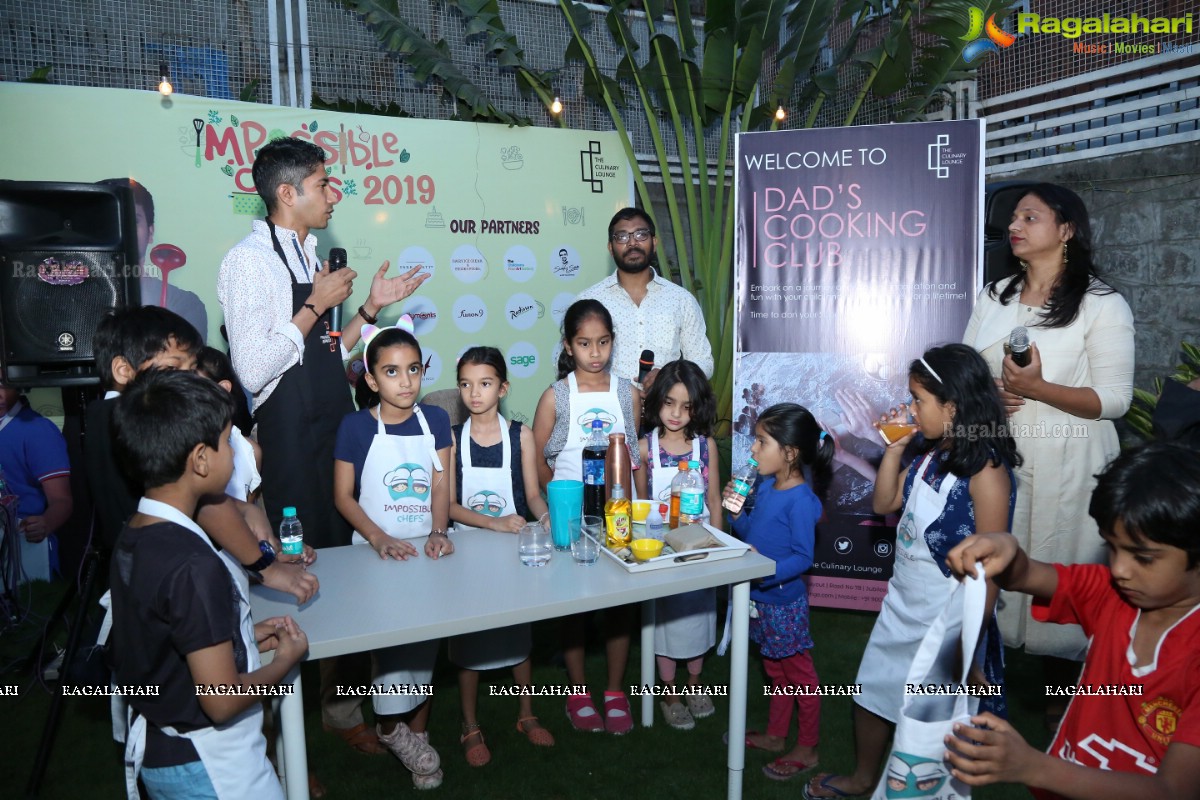 Dad’s Cooking Club: City’s Celebrated Dads Pair up With Their Kids to Cook at 'The Culinary Lounge'