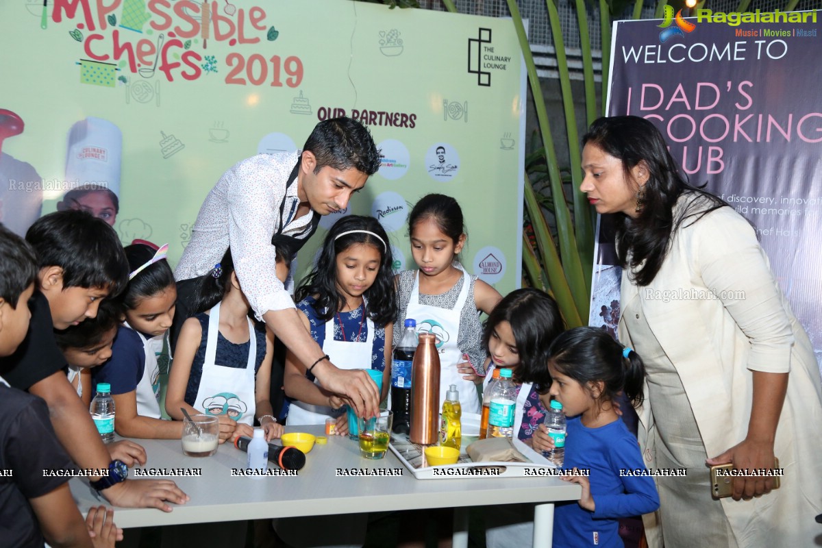 Dad’s Cooking Club: City’s Celebrated Dads Pair up With Their Kids to Cook at 'The Culinary Lounge'