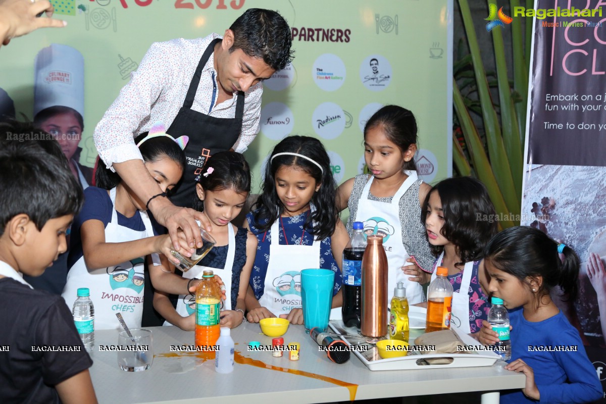 Dad’s Cooking Club: City’s Celebrated Dads Pair up With Their Kids to Cook at 'The Culinary Lounge'