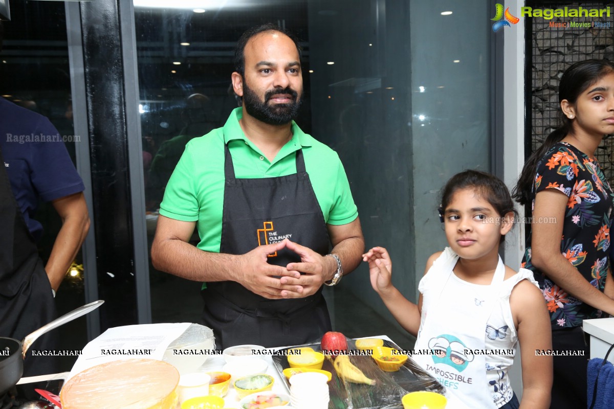 Dad’s Cooking Club: City’s Celebrated Dads Pair up With Their Kids to Cook at 'The Culinary Lounge'