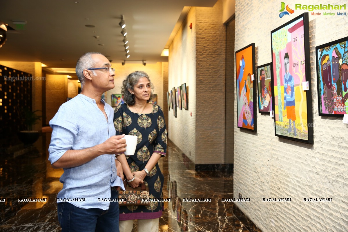 Collective Conscience - An Exhibition of Paintings & Sculptures by Deepa Nath at Art Walkway, Park Hyatt