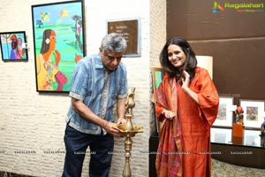 Deepa Nath's Paintings Exhibition 'Collective Conscience'