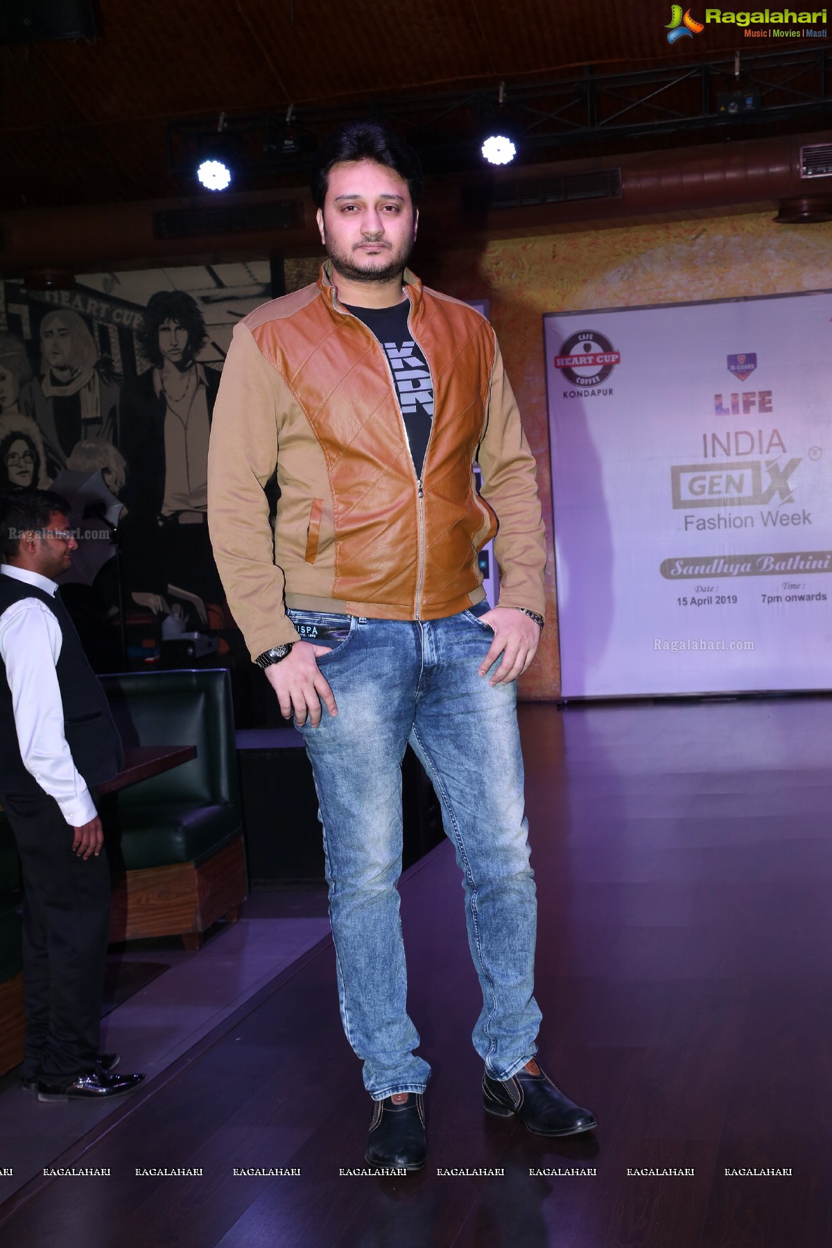 GenX India Fashion Week 2019 at Cafe Heartcup Coffee, Kondapur