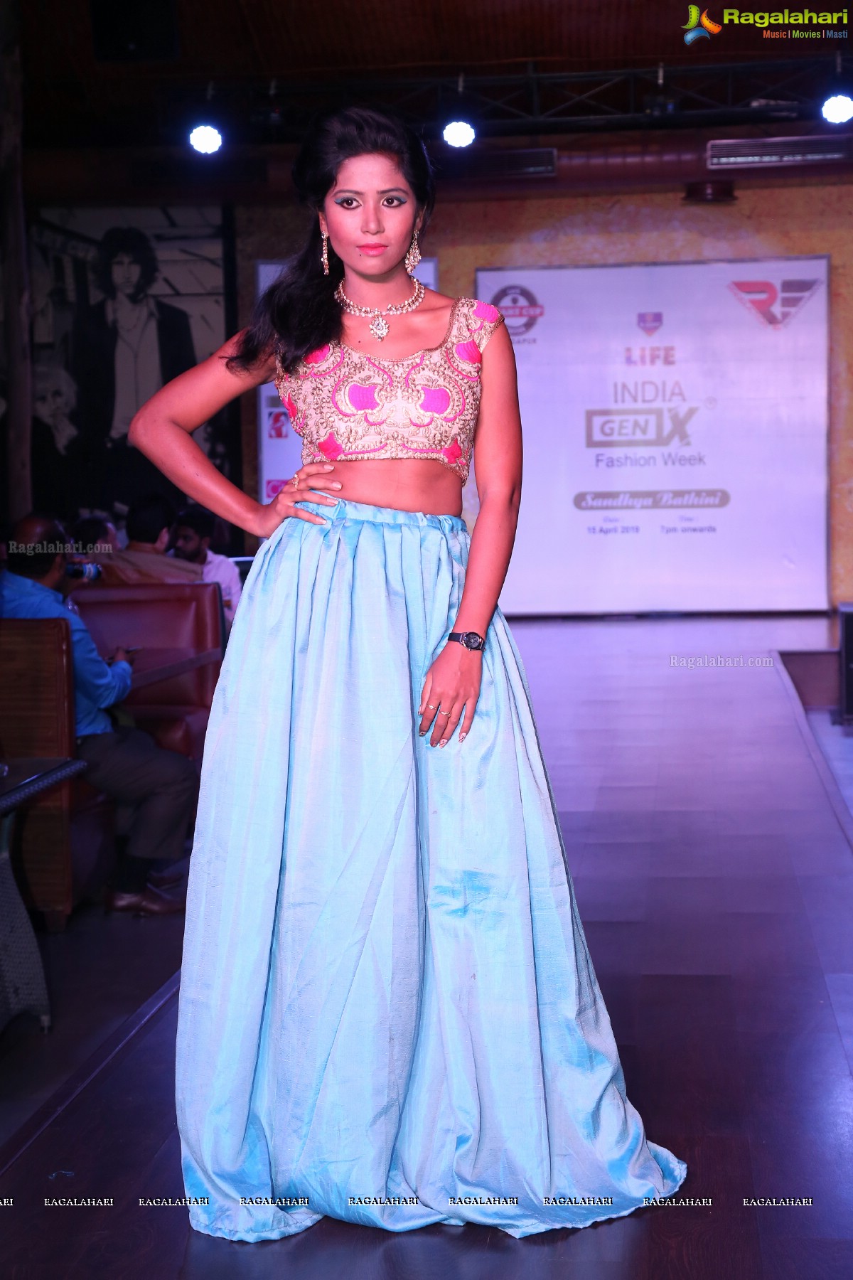 GenX India Fashion Week 2019 at Cafe Heartcup Coffee, Kondapur