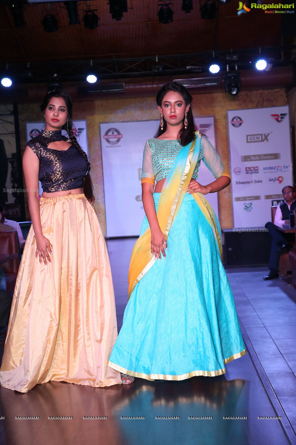 GenX India Fashion Week 2019 at Cafe Heartcup Coffee, Kondapur