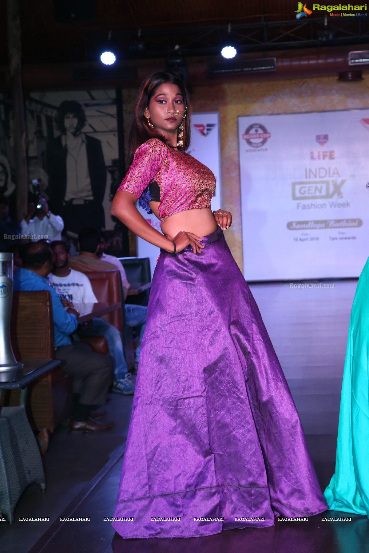 GenX India Fashion Week 2019 at Cafe Heartcup Coffee, Kondapur