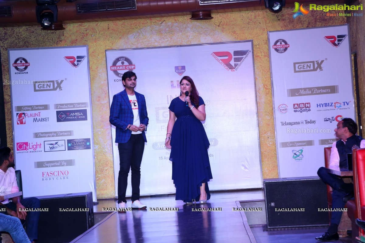 GenX India Fashion Week 2019 at Cafe Heartcup Coffee, Kondapur