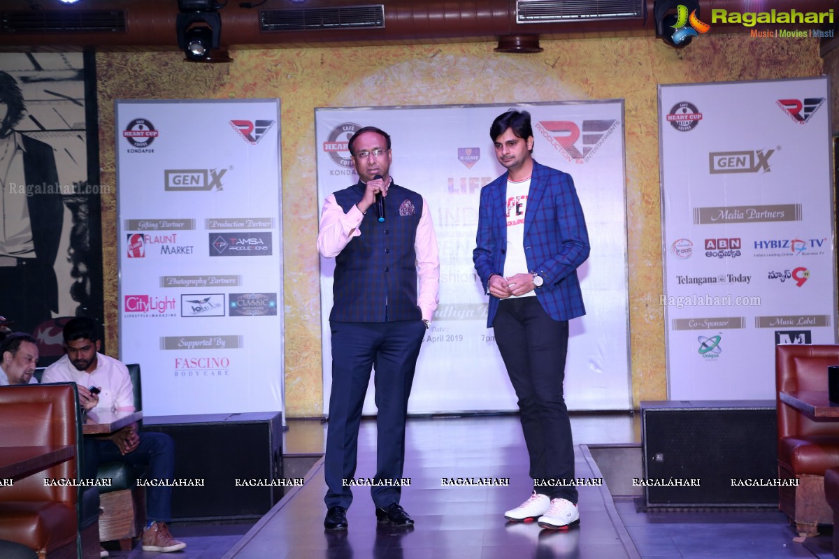 GenX India Fashion Week 2019 at Cafe Heartcup Coffee, Kondapur