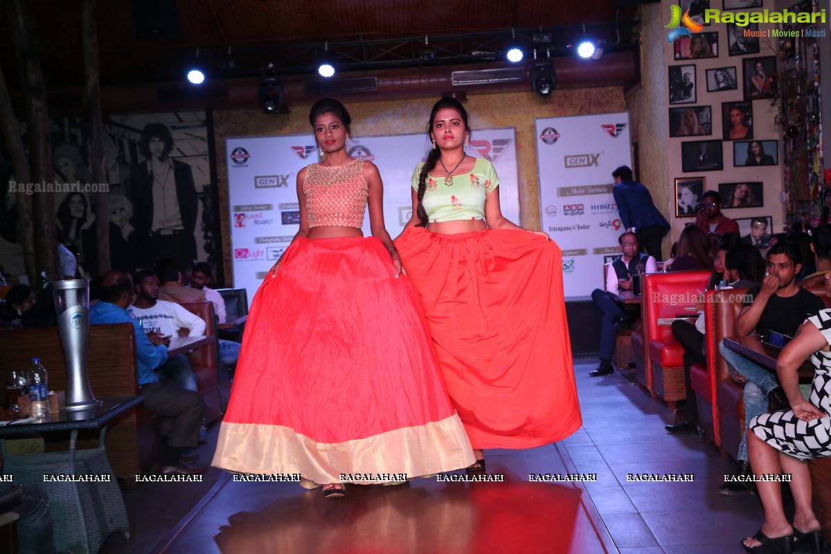 GenX India Fashion Week 2019 at Cafe Heartcup Coffee, Kondapur