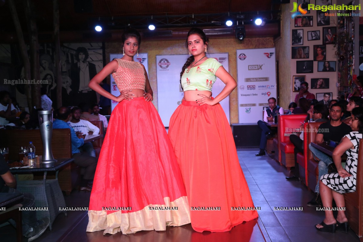 GenX India Fashion Week 2019 at Cafe Heartcup Coffee, Kondapur