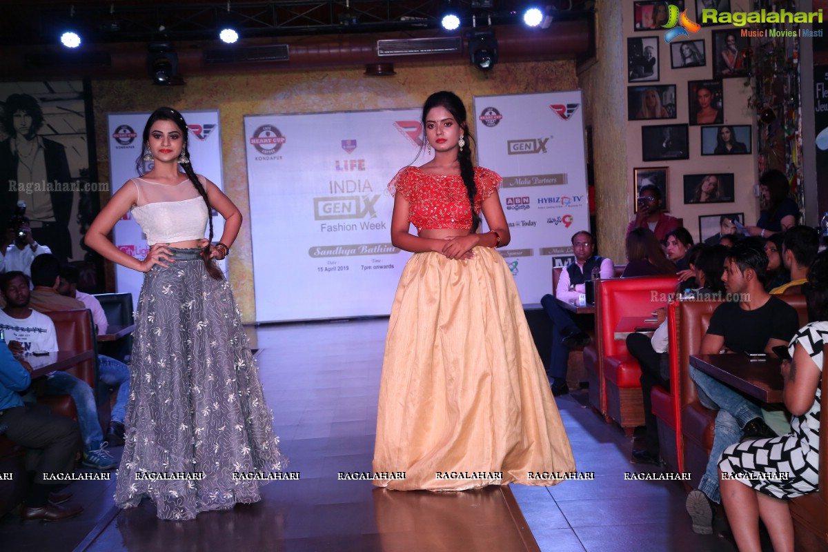 GenX India Fashion Week 2019 at Cafe Heartcup Coffee, Kondapur