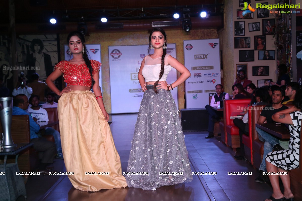 GenX India Fashion Week 2019 at Cafe Heartcup Coffee, Kondapur