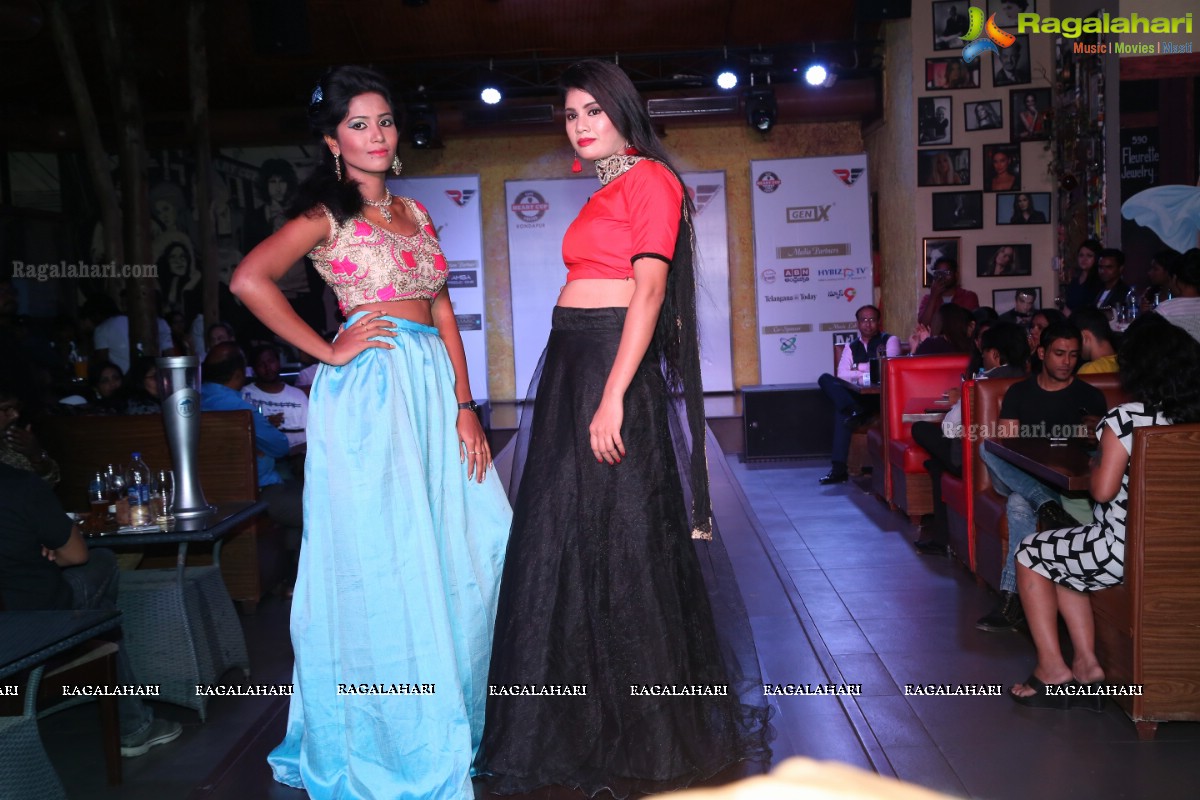 GenX India Fashion Week 2019 at Cafe Heartcup Coffee, Kondapur