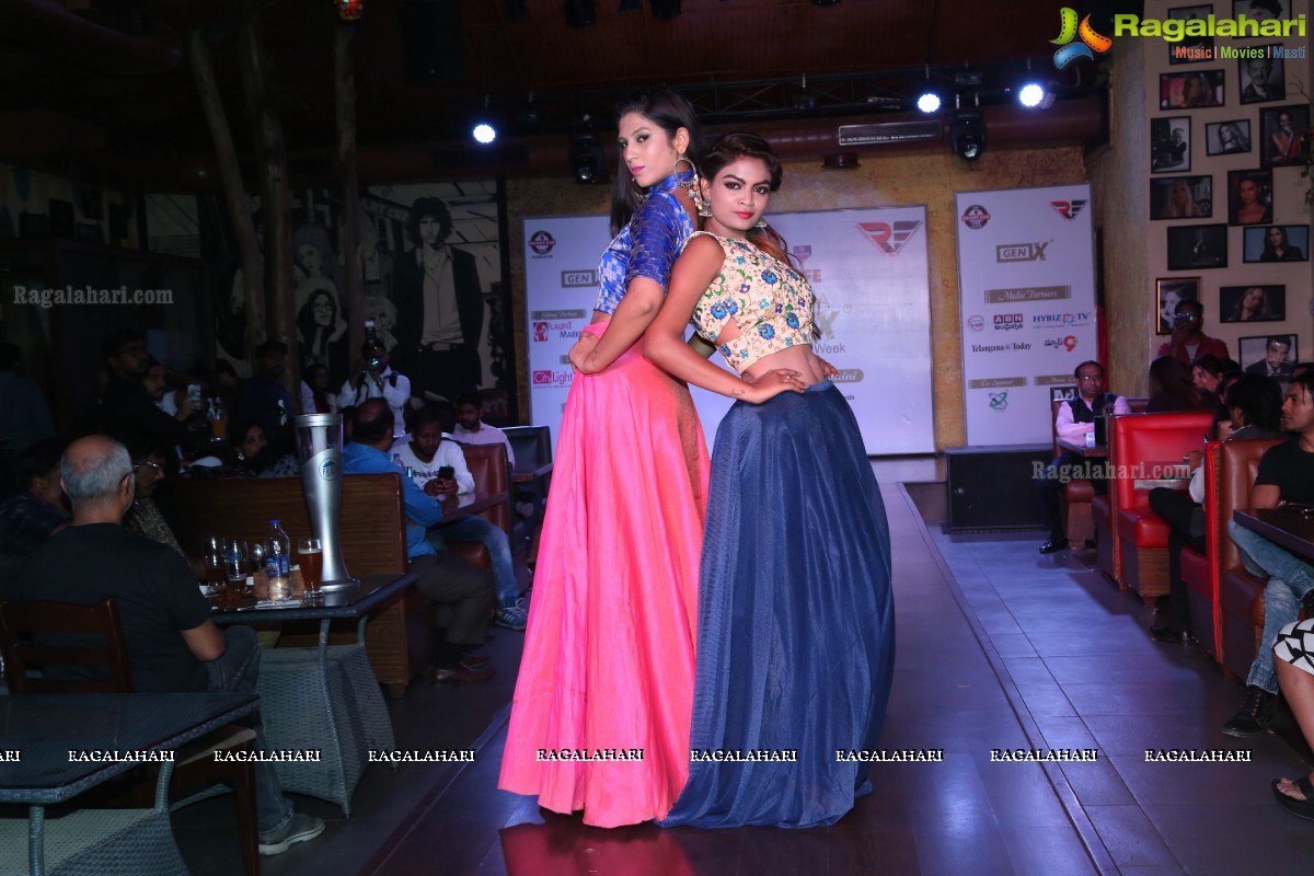 GenX India Fashion Week 2019 at Cafe Heartcup Coffee, Kondapur