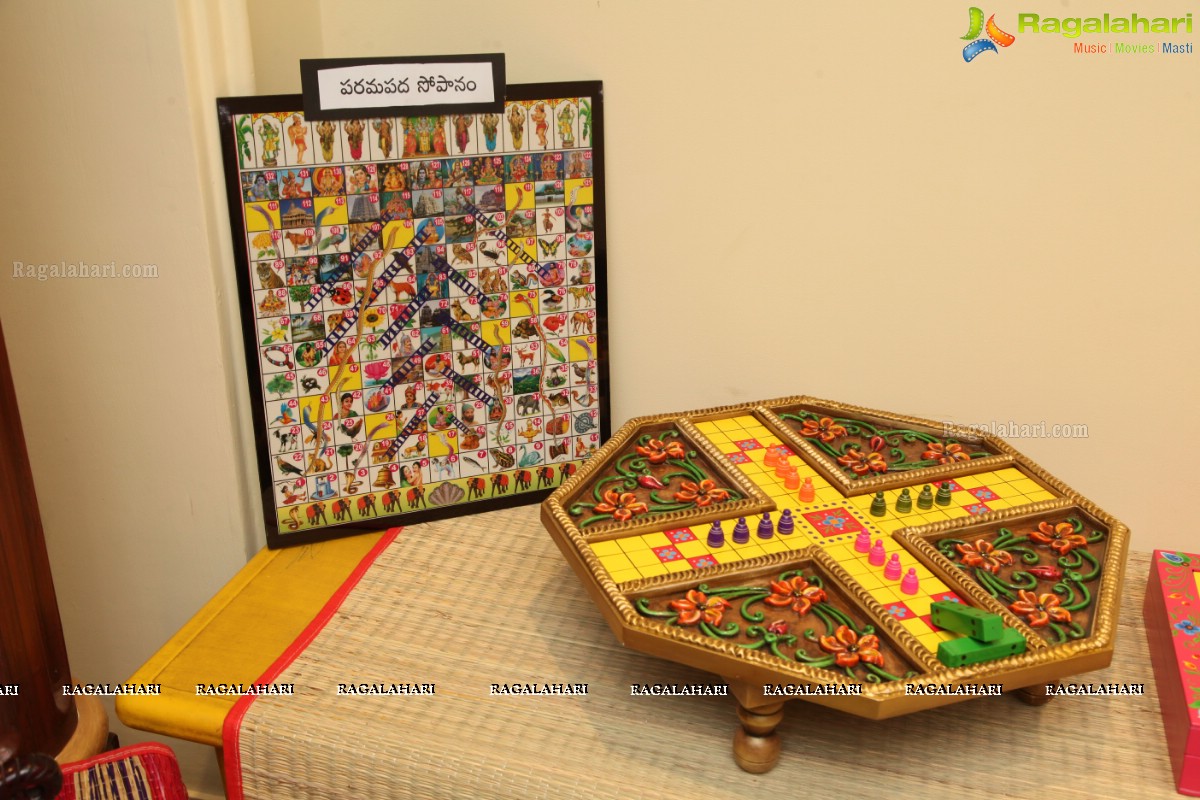 Good Old Indian Games Collection Showcase at Spathaparni at Banjara Hills