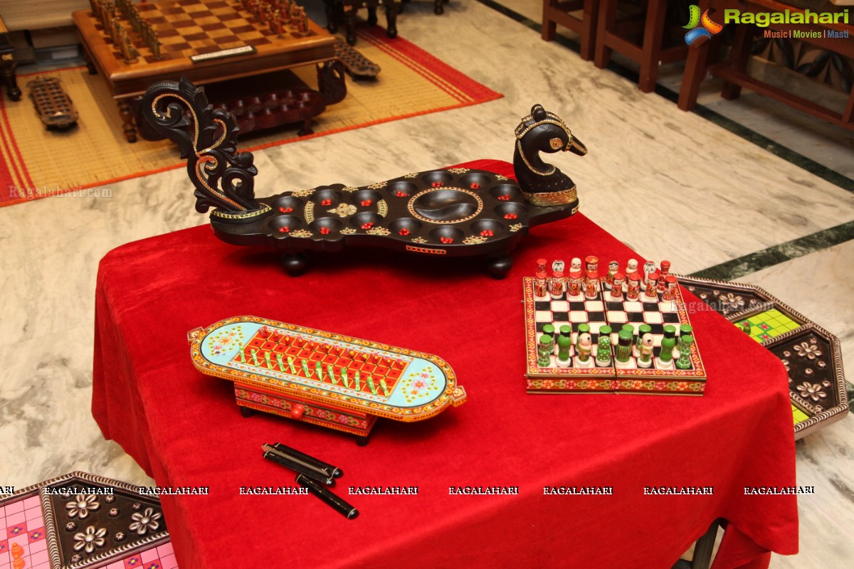 Good Old Indian Games Collection Showcase at Spathaparni at Banjara Hills