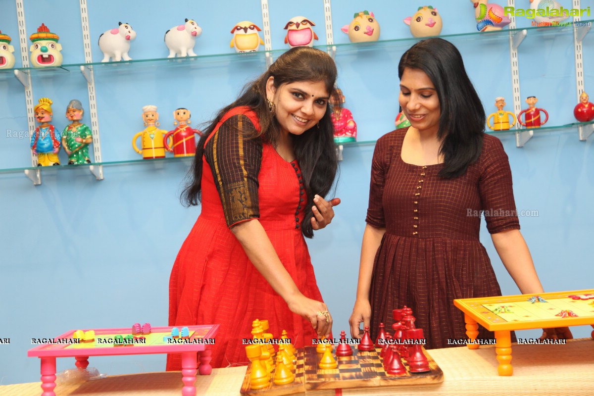 Good Old Indian Games Collection Showcase at Spathaparni at Banjara Hills