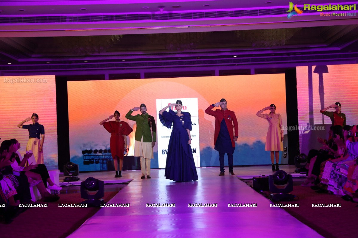 INIFD’s Annual Graduation Fashion Show ‘Fashion Forward-2019’ with Bygone Reborn Theme at Hotel Grand Kakatiya