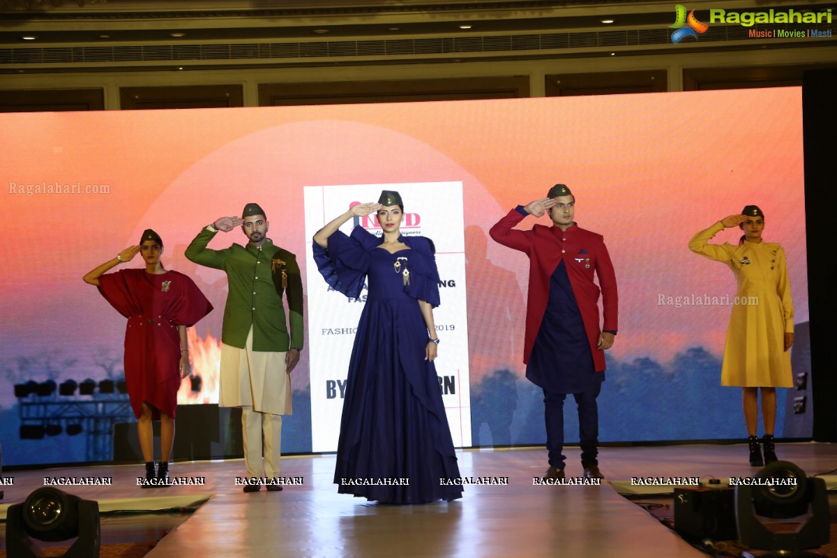 INIFD’s Annual Graduation Fashion Show ‘Fashion Forward-2019’ with Bygone Reborn Theme at Hotel Grand Kakatiya