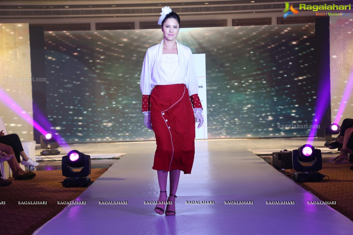 INIFD’s Annual Graduation Fashion Show ‘Fashion Forward-2019’ with Bygone Reborn Theme at Hotel Grand Kakatiya