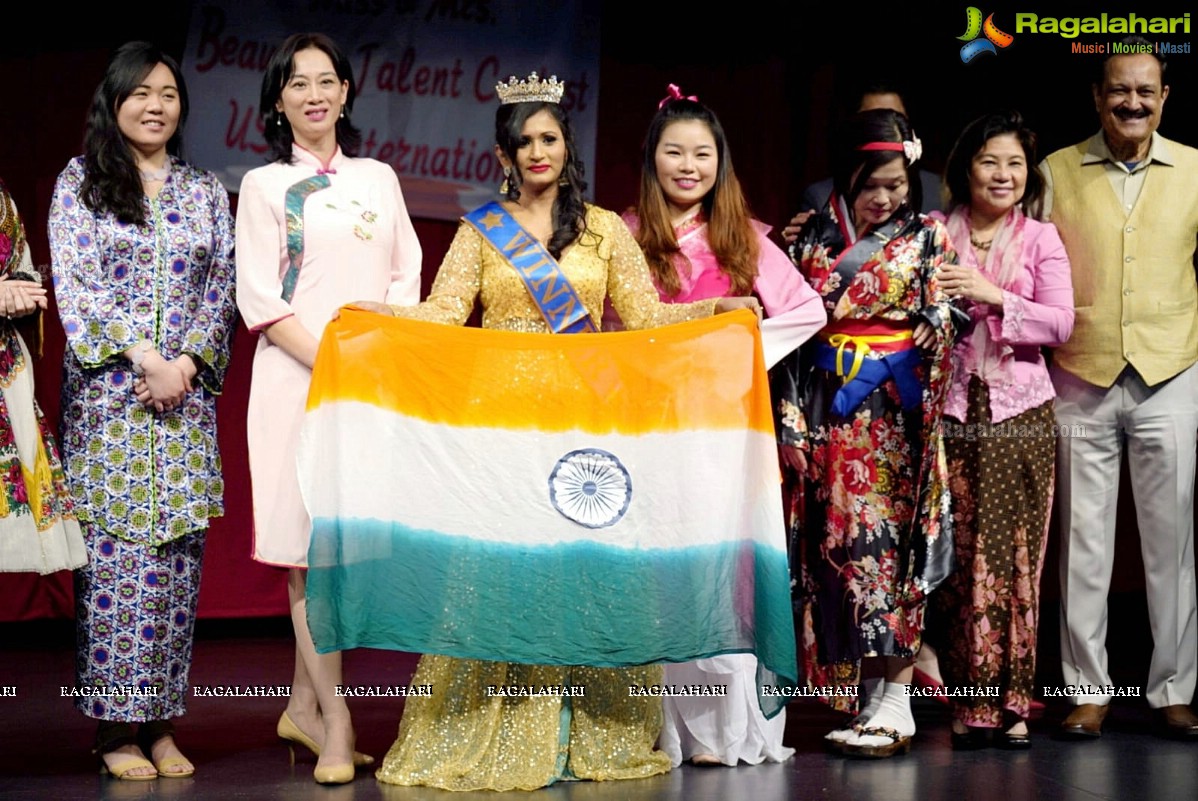 Jo Sharma (Jyotsna) an Indian Won the Miss USA International Beauty Talent Contest