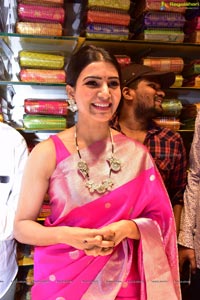 Samantha Launches Kisan Fashion Mall in Kamareddy