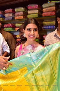 Samantha Launches Kisan Fashion Mall in Kamareddy