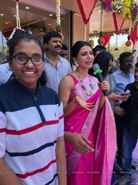 Samantha Launches Kisan Fashion Mall in Kamareddy