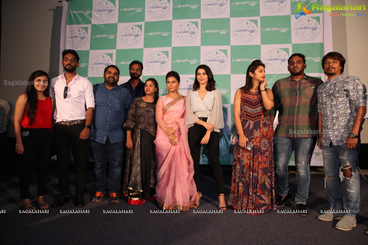 Laundry Kart App Launch By Samantha Akkineni at Prasad Labs, Banjara Hills