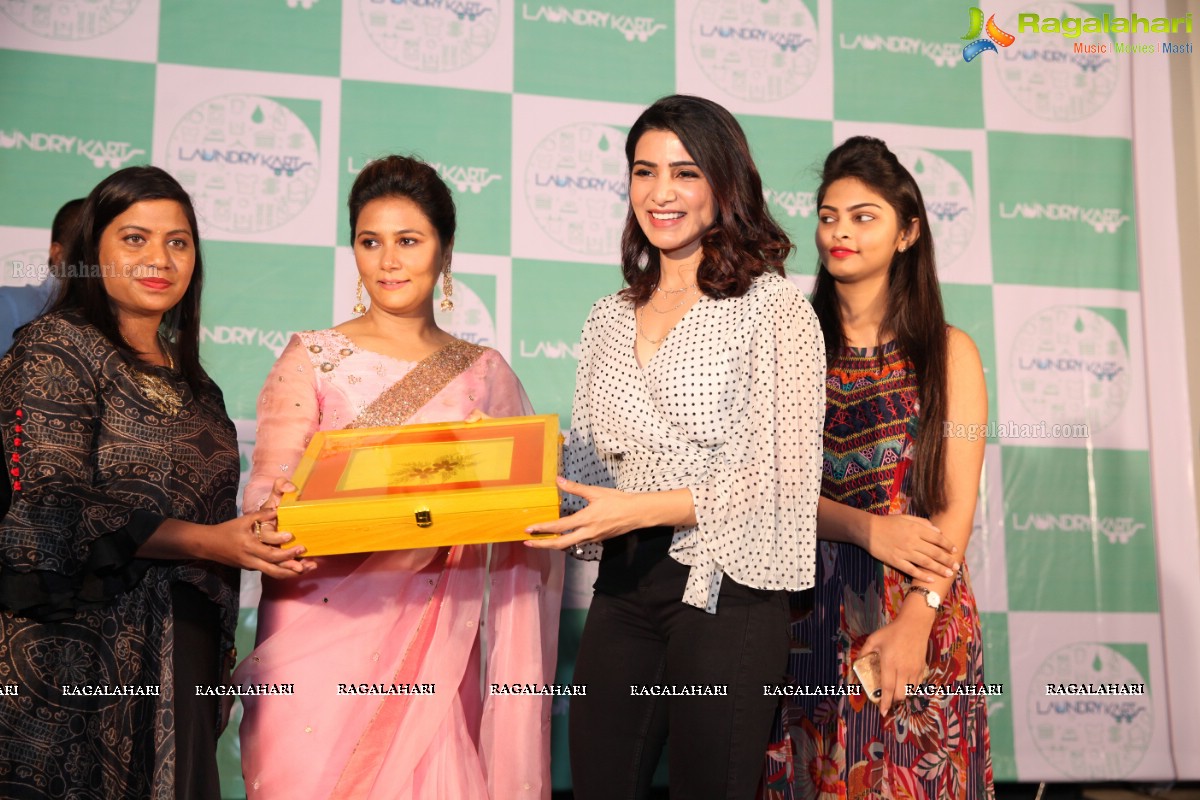 Laundry Kart App Launch By Samantha Akkineni at Prasad Labs, Banjara Hills