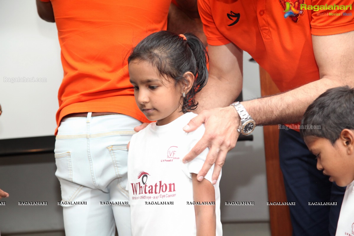 L V Prasad Eye Institute's Whitathon 2019 T-shirts & Medals Launch