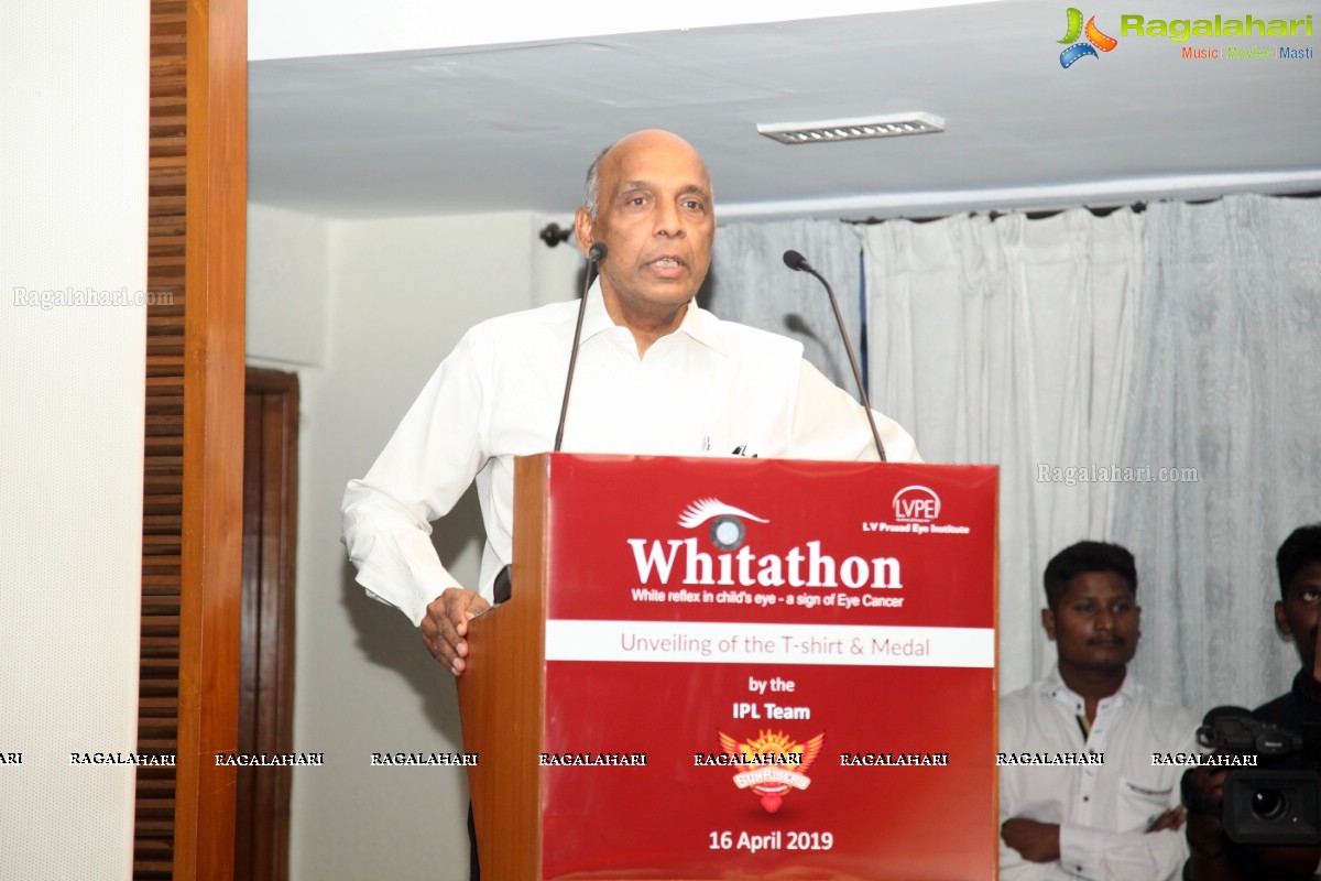 L V Prasad Eye Institute's Whitathon 2019 T-shirts & Medals Launch