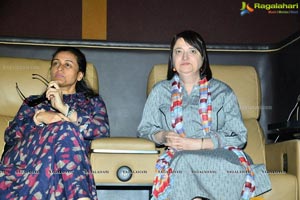 Katherine zHadda, Namrata Watch Short Films at AMB