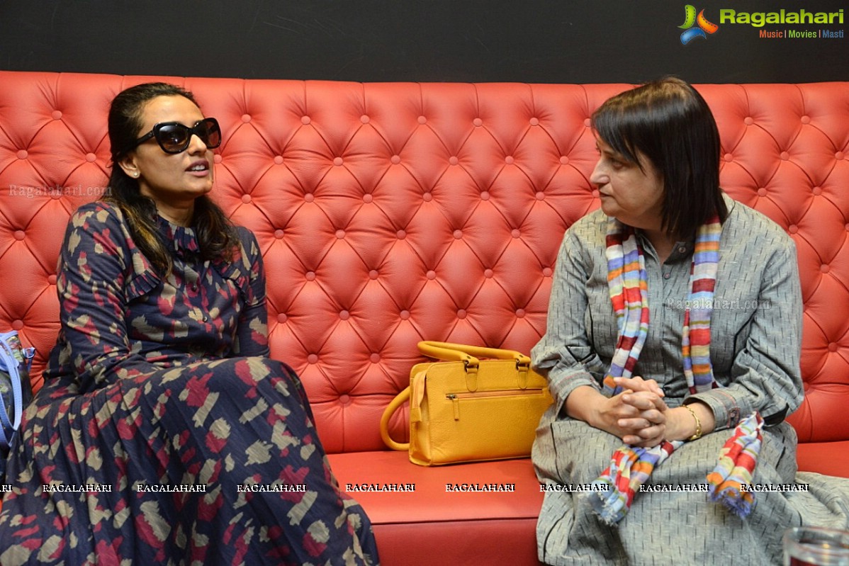 Katherine B Hadda, Namrata Watch Short Films on Anti-Trafficking at AMB Cinemas