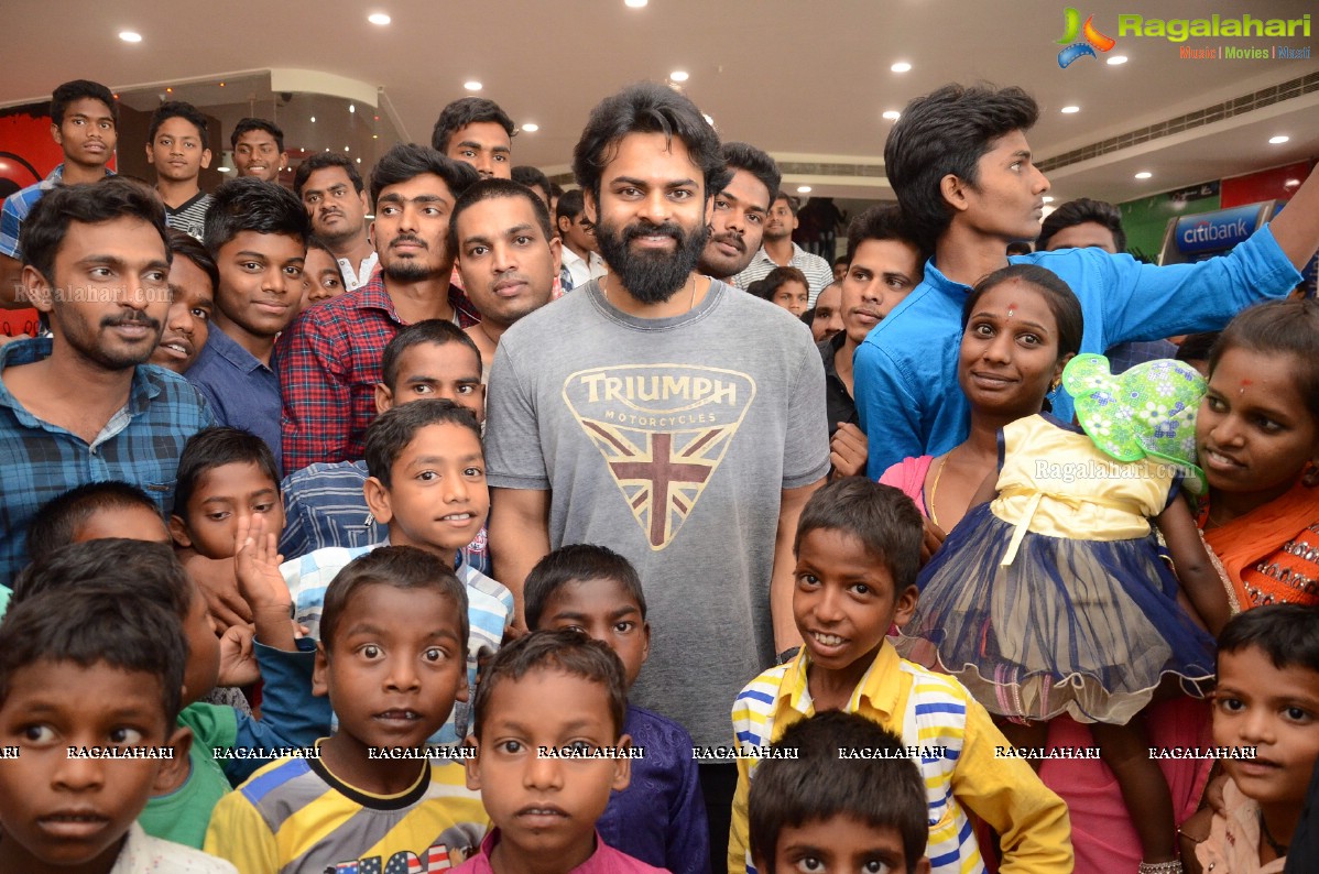 Sai Dharam Tej Arranges Avengers Special Screening for Orphan Kids