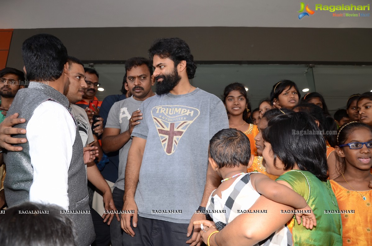 Sai Dharam Tej Arranges Avengers Special Screening for Orphan Kids