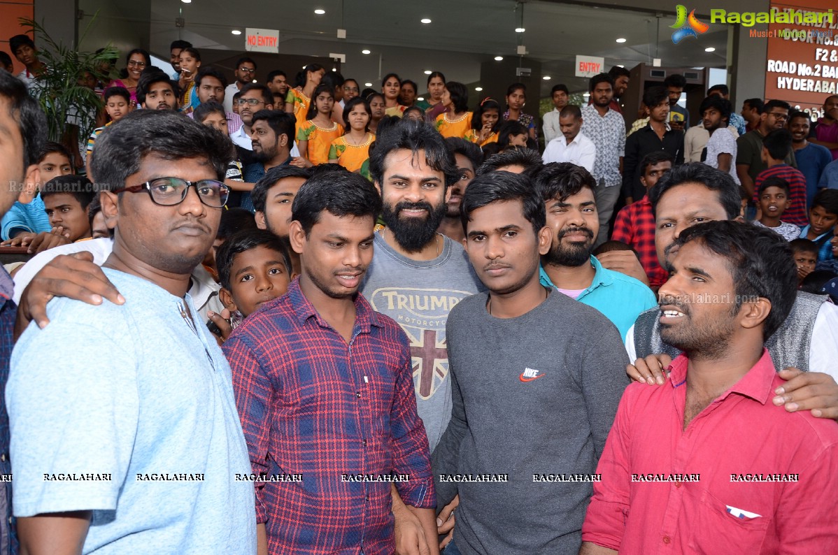 Sai Dharam Tej Arranges Avengers Special Screening for Orphan Kids