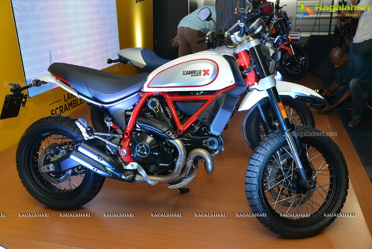 Ducati Scrambler Range Models 2019 Cover Off By Venkatesh & Naga Chaitanya In Hyderabad