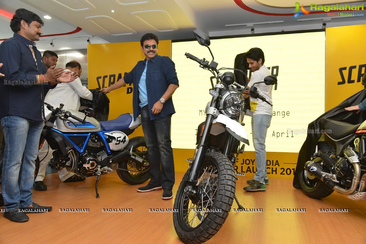 Ducati Scrambler Range Models 2019 Cover Off By Venkatesh & Naga Chaitanya In Hyderabad