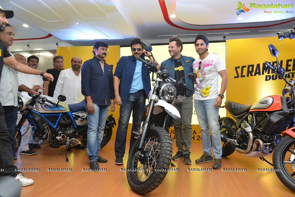 Ducati Scrambler Range Models 2019 Cover Off By Venkatesh & Naga Chaitanya In Hyderabad