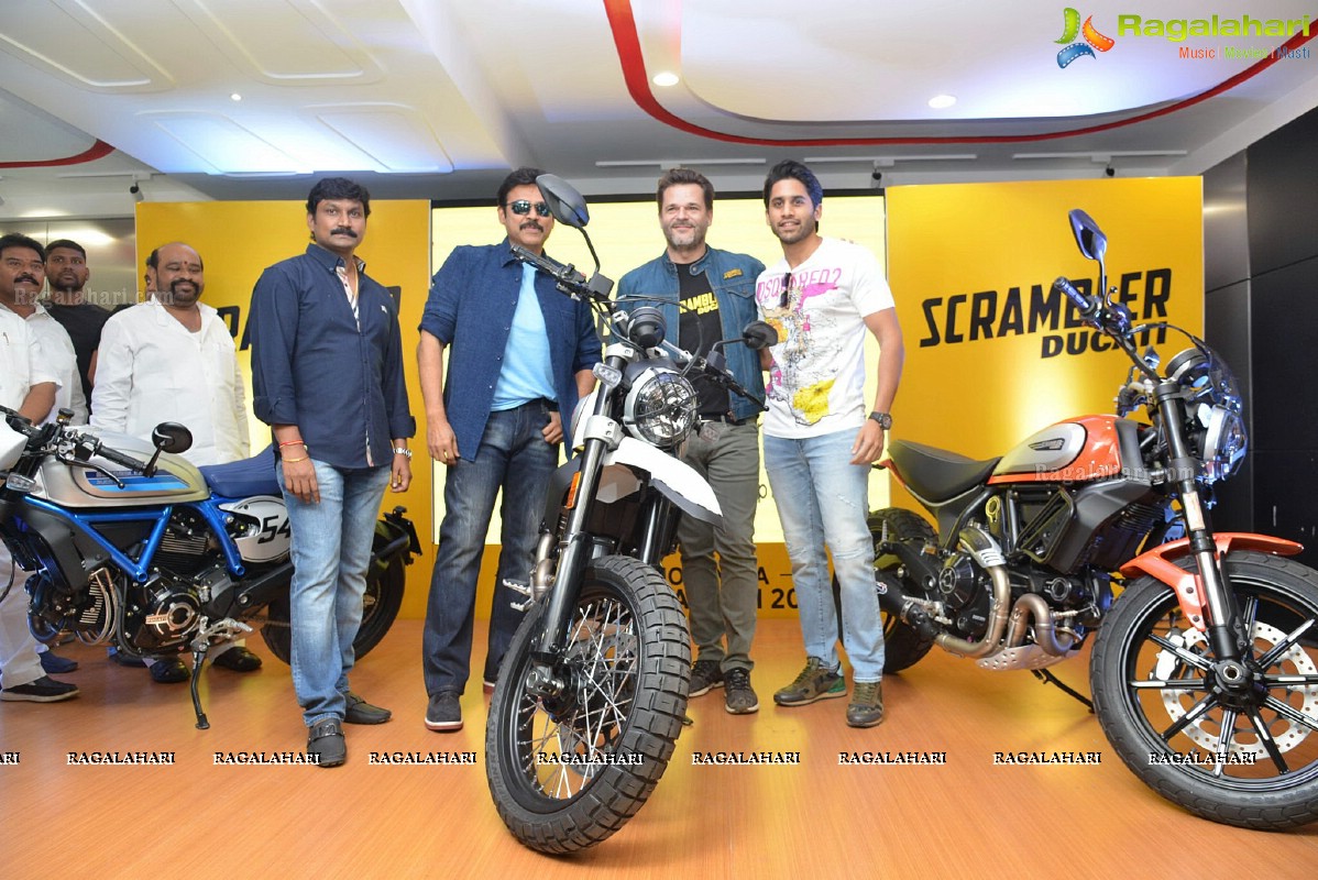 Ducati Scrambler Range Models 2019 Cover Off By Venkatesh & Naga Chaitanya In Hyderabad